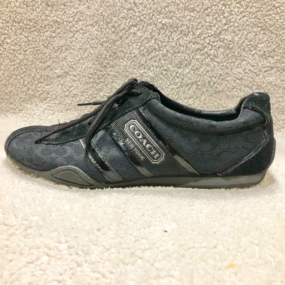 Coach Remonna Black Signature C Sneaker - Picture 3 of 9